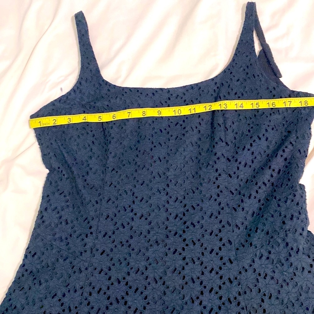 Gap Navy blue Eyelets dress size 8 - Picture 9 of 11